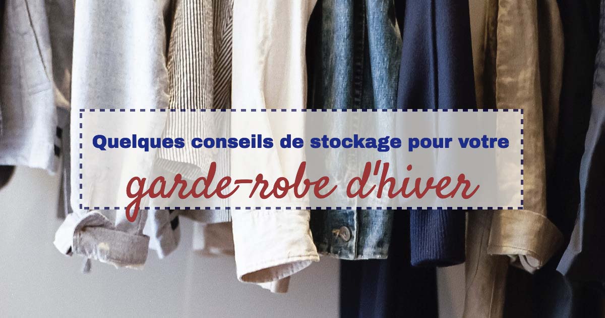 Quelques conseils de stockage pour votre garde-robe d'hiver | Image