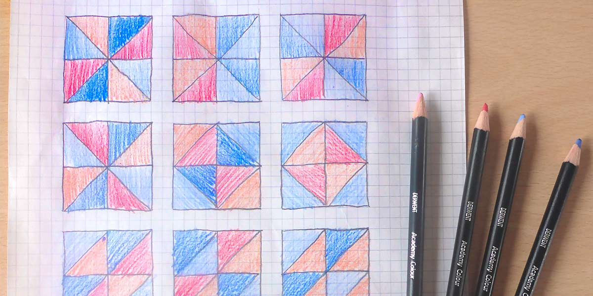Come fare un cuscino patchwork: Post 2, Design & Taglio | Image