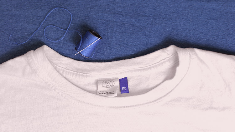 Découvrez les étiquettes de taille à coudre Wunderlabel | Image