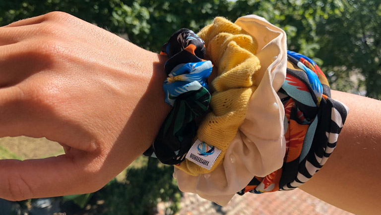 Maak je eigen scrunchie | Image